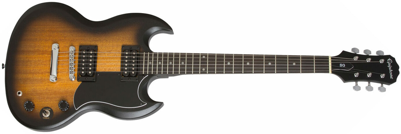 Epiphone Sg Special Ve Hh Ht Rw - Vintage Sunburst - Guitarra eléctrica de doble corte. - Main picture