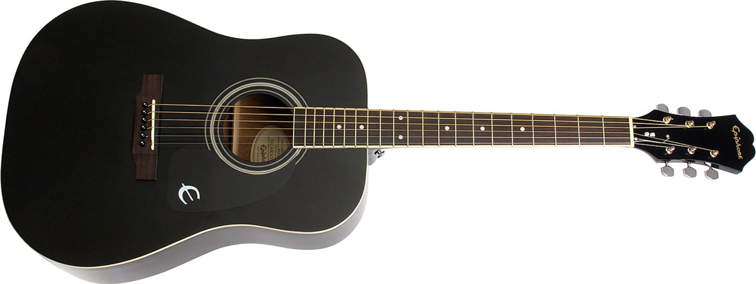 Epiphone Songmaker Dr-100 Dreadnought Epicea Acajou - Ebony - Westerngitaar & electro - Main picture