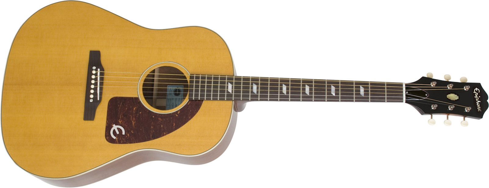 Epiphone Texan Usa Dreadnought Epicea Acajou Rw - Antique Natural - Elektro-akoestische gitaar - Main picture