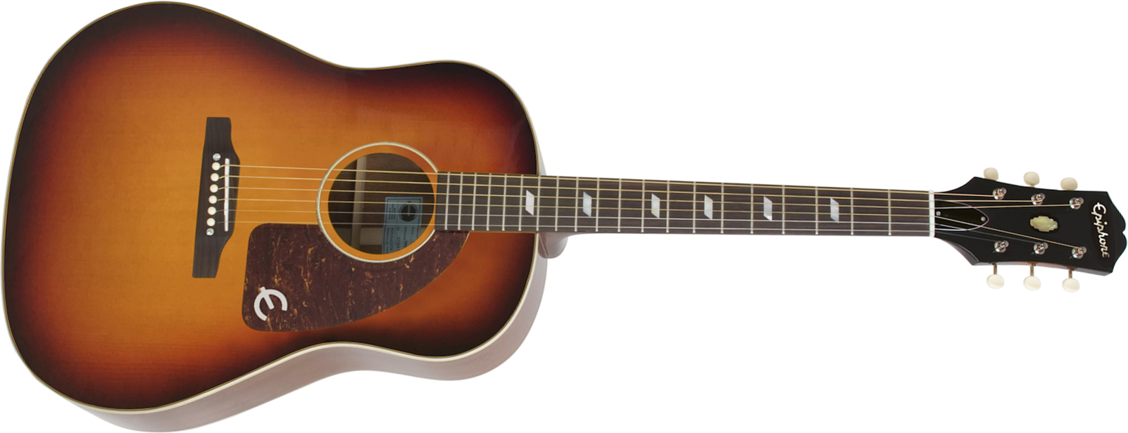 Epiphone Texan Usa Dreadnought Epicea Acajou Rw - Vintage Sunburst - Elektro-akoestische gitaar - Main picture