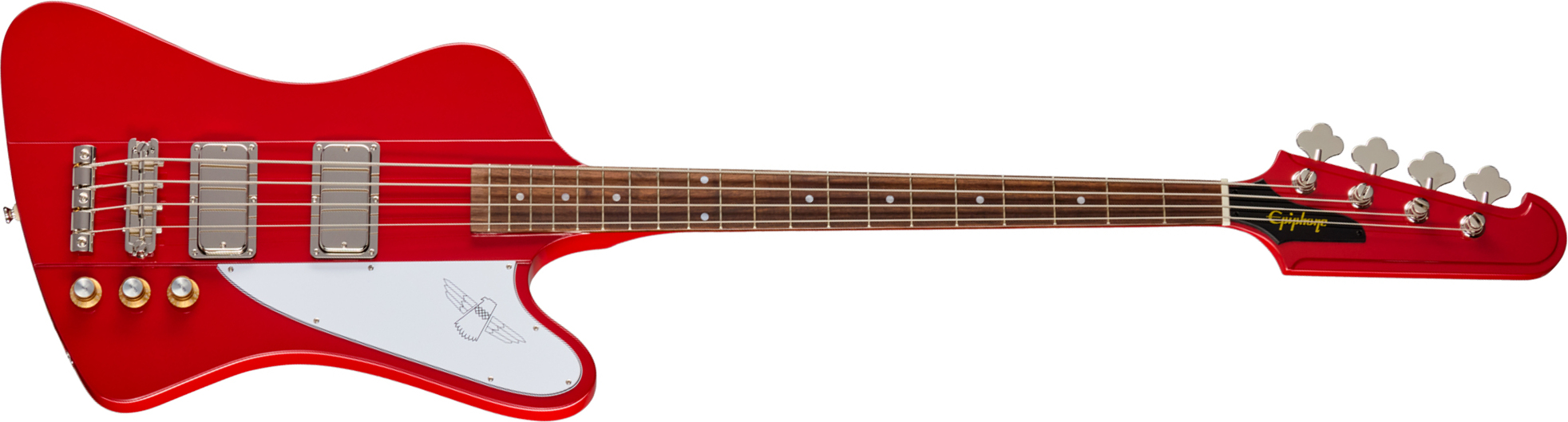 Epiphone Thunderbird 1964 Ibg Original Rw - Ember Red - Solid body elektrische bas - Main picture