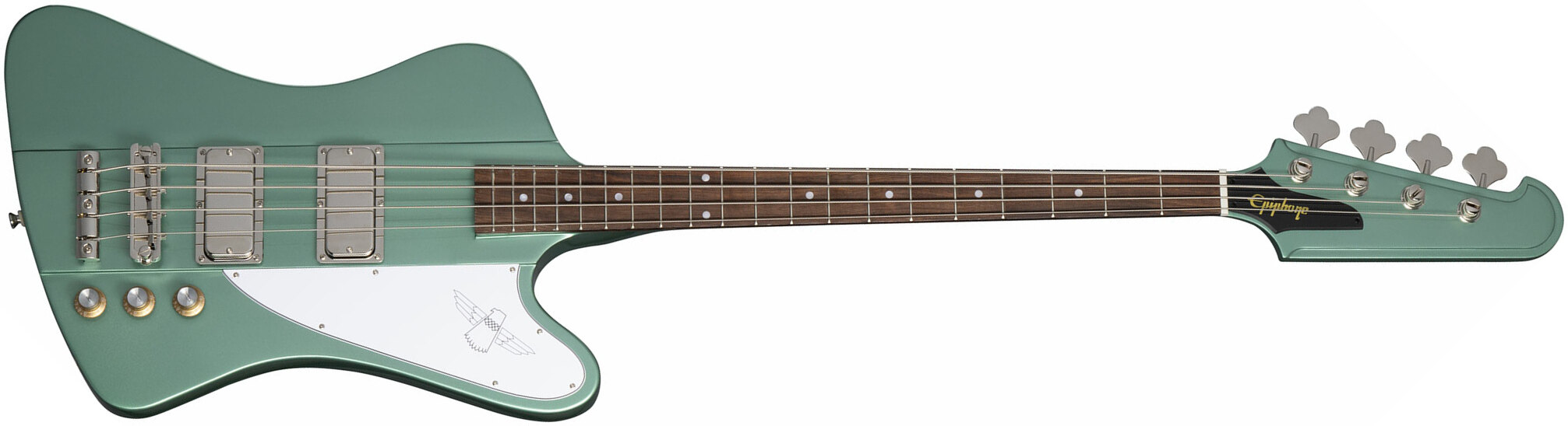 Epiphone Thunderbird 1964 Original Lau - Inverness Green - Solid body elektrische bas - Main picture