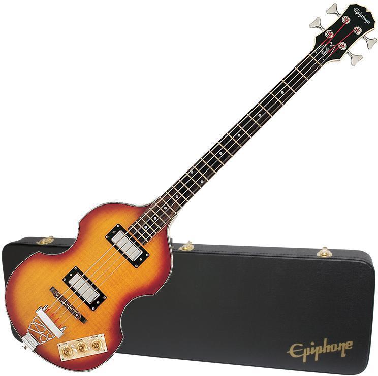 Elektrische bas set Epiphone Viola Bass + Case - Vintage sunburst