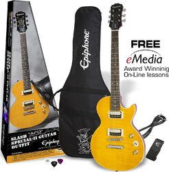 Elektrische gitaar set Epiphone Slash AFD Les Paul Special-II Guitar Outfit - Appetite amber