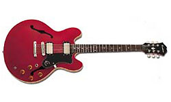 Epiphone Dot Ch - Cherry - Semi hollow elektriche gitaar - Variation 1