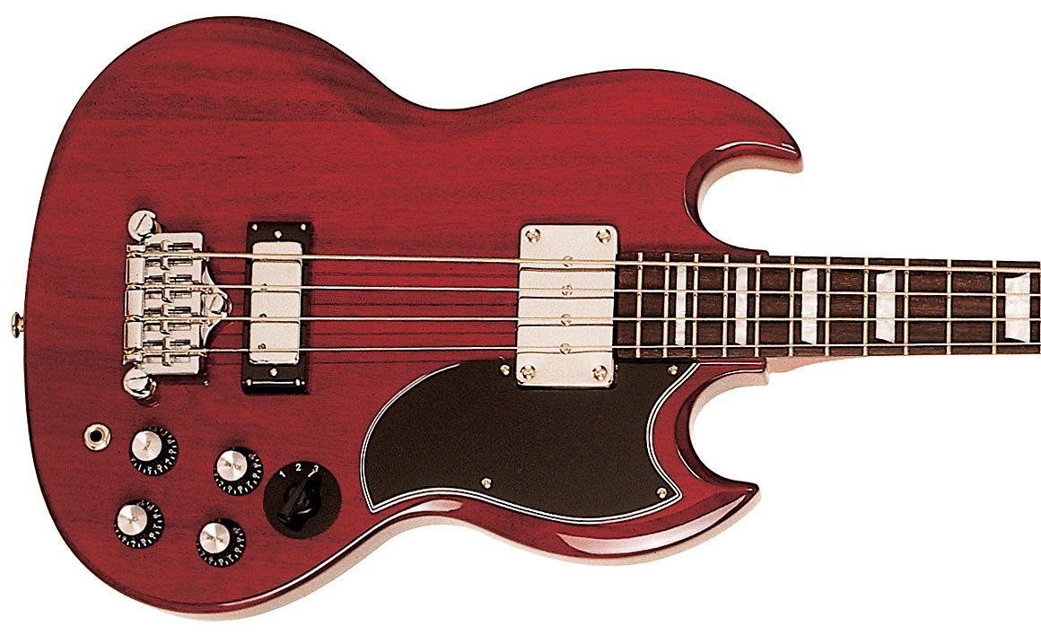 Epiphone Eb-3 Sg Bass Rw - Cherry - Solid body elektrische bas - Variation 2