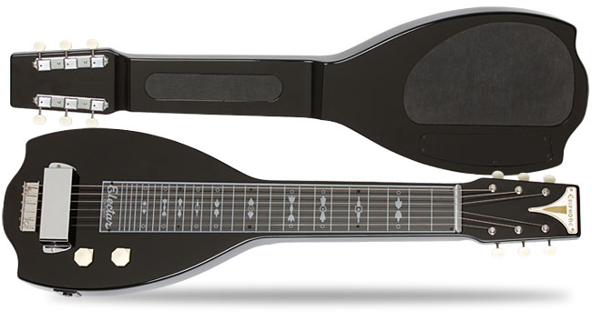 Epiphone Electar Inspired By 1939 Century Lap Steel Outfit - Ebony - Lap steel gitaar - Variation 2