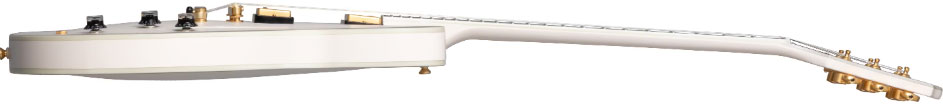 Epiphone Emily Wolfe Sheraton 2h Ht Lau - Aged Bone White - Semi hollow elektriche gitaar - Variation 2