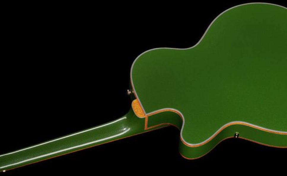 Epiphone Emperor Swingster Archtop 2h Trem Lau - Forest Green Metallic - Hollow bodytock elektrische gitaar - Variation 2