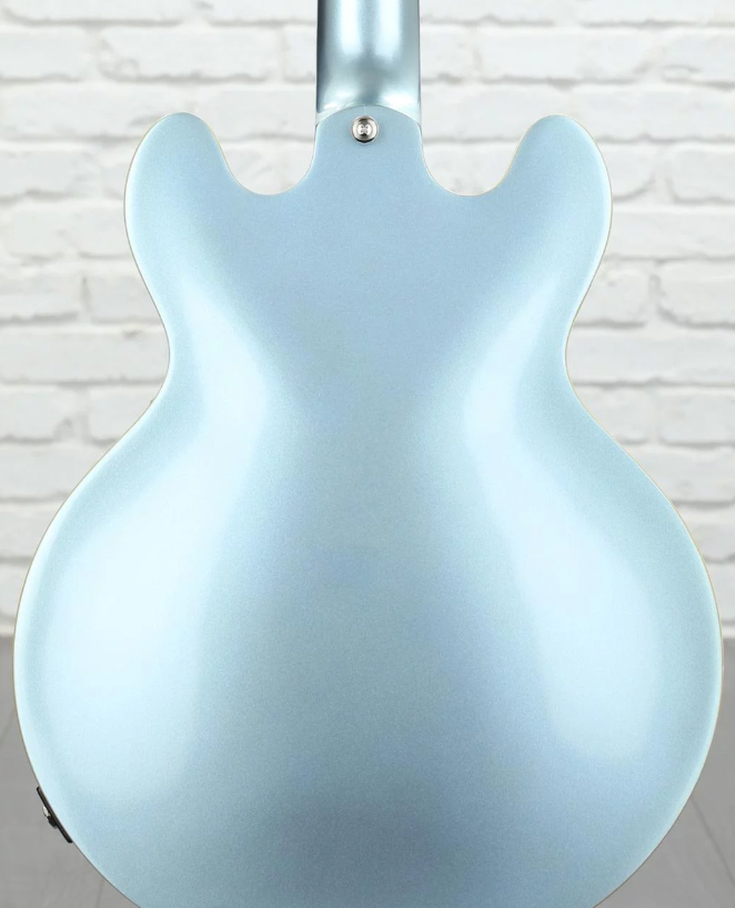 Epiphone Es-339 Pro Hh Ht Pf - Pelham Blue - Semi hollow elektriche gitaar - Variation 3