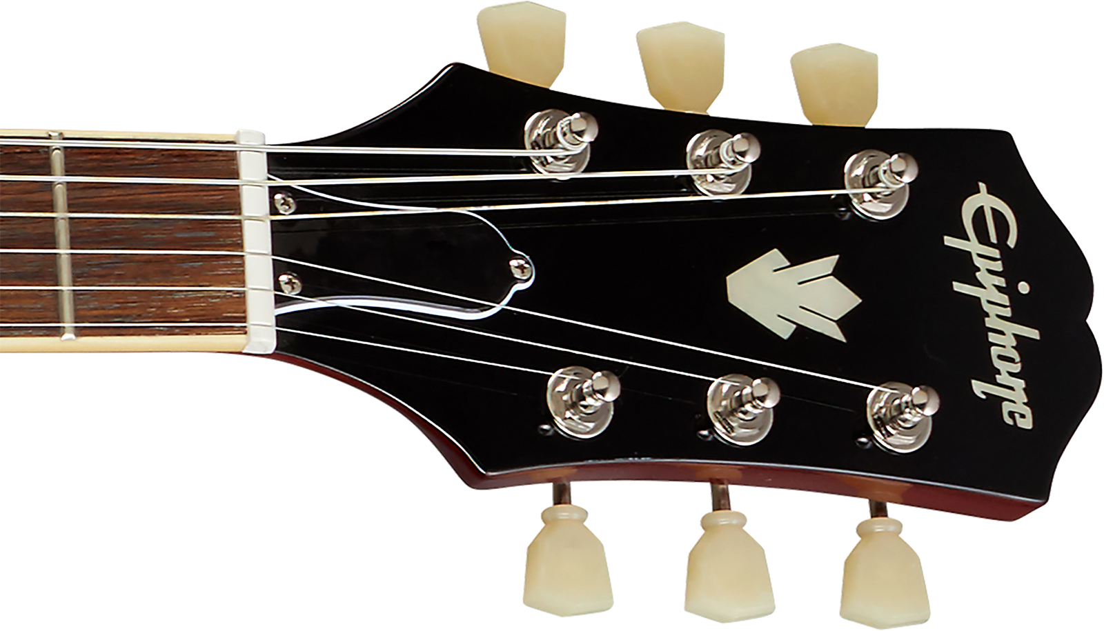 Epiphone Es335 Figured Ibg Original 2h Ht Rw - Raspberry Tea Burst - Semi hollow elektriche gitaar - Variation 4