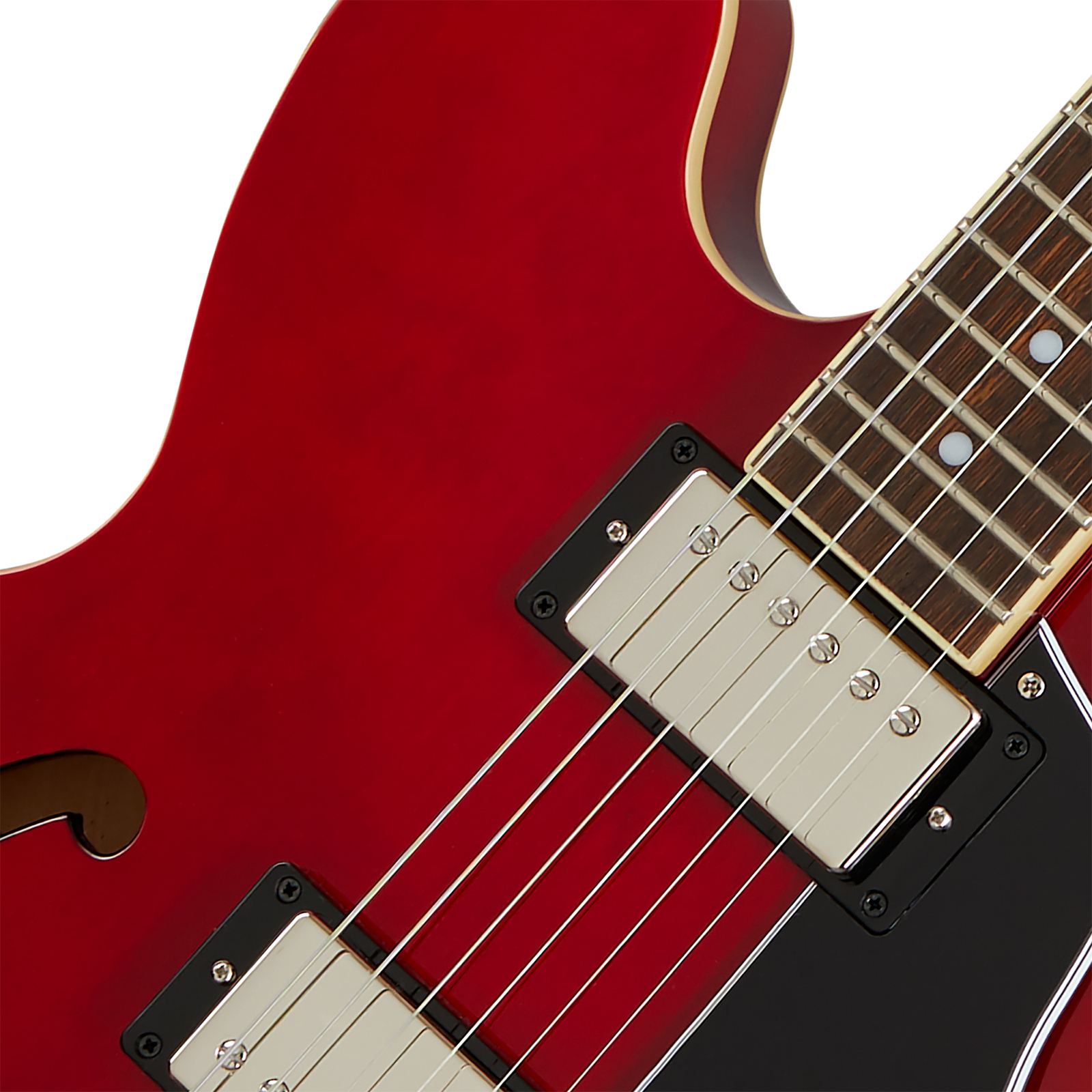 Epiphone Es335 Ibg 2h Ht Rw - Cherry - Semi hollow elektriche gitaar - Variation 2