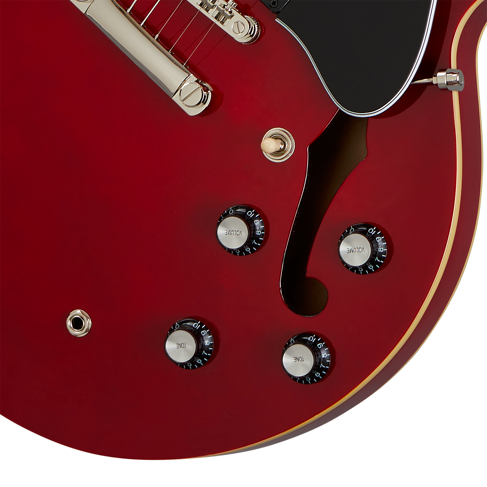 Epiphone Es335 Ibg 2h Ht Rw - Cherry - Semi hollow elektriche gitaar - Variation 3