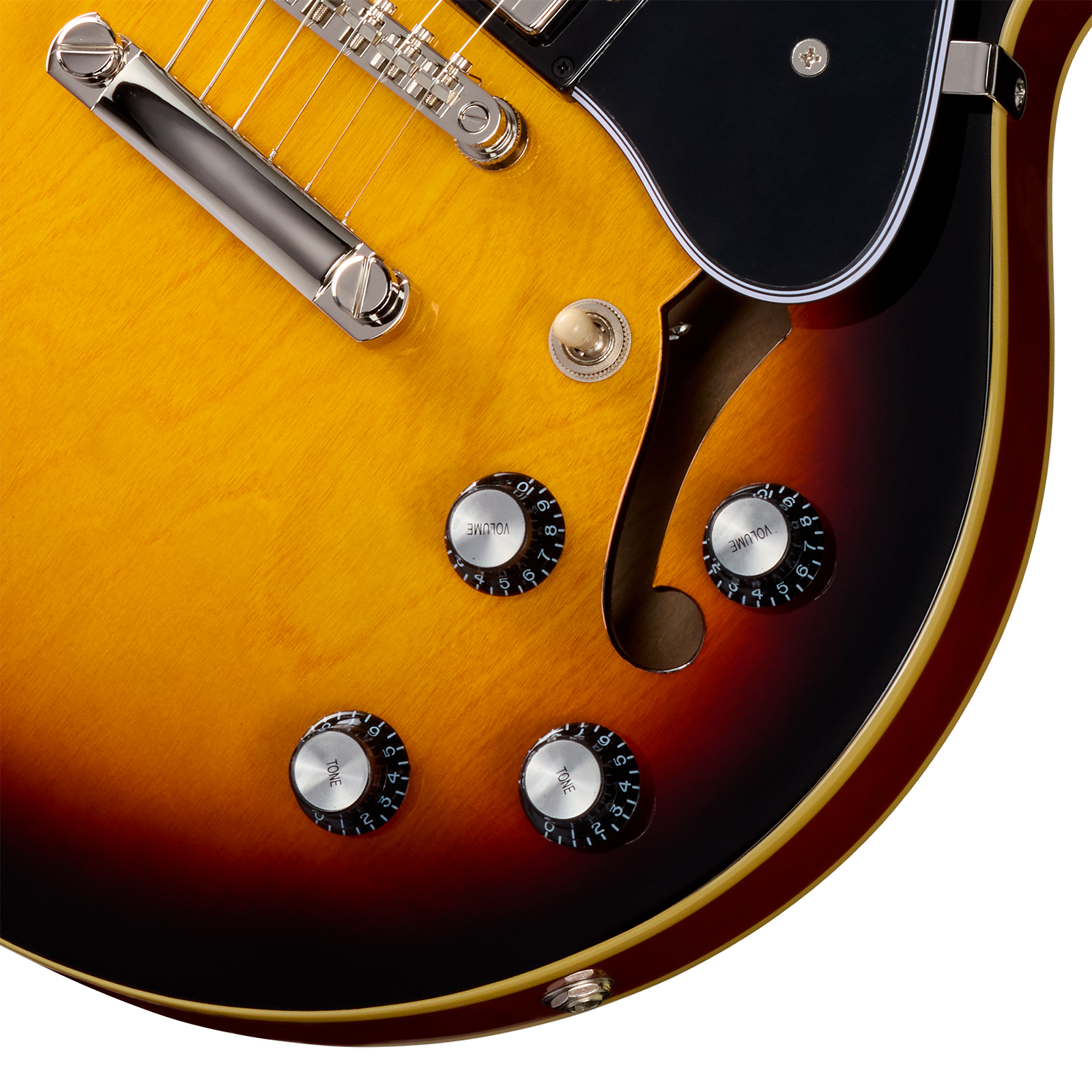 Epiphone Es339 Ibg 2h Ht Rw - Vintage Sunburst - Semi hollow elektriche gitaar - Variation 3