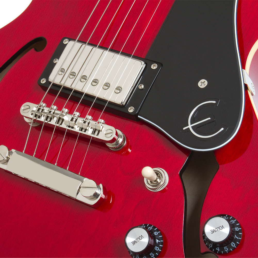 Epiphone Es-339 Pro Ch - Cherry - Semi hollow elektriche gitaar - Variation 3