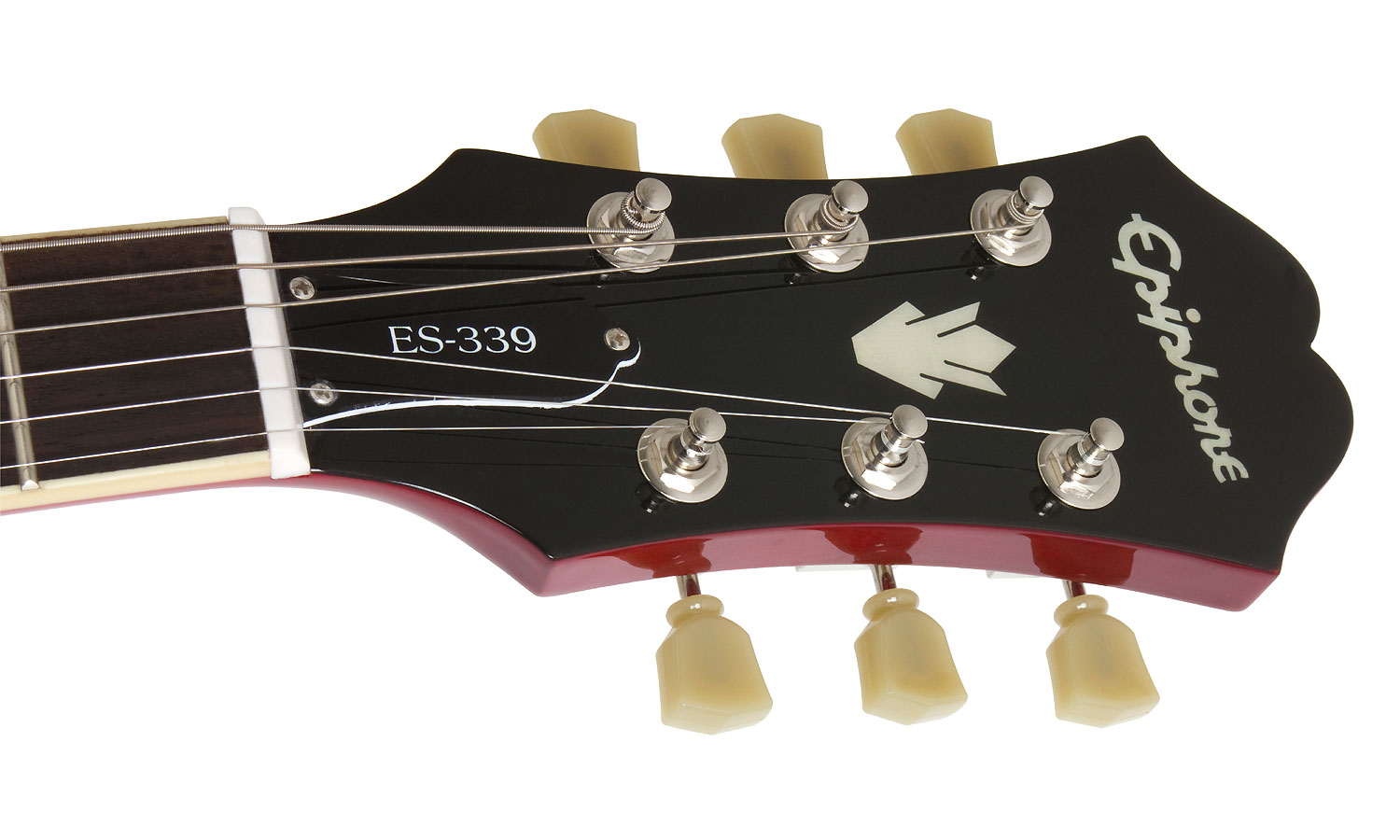 Epiphone Es-339 Pro Ch - Cherry - Semi hollow elektriche gitaar - Variation 4