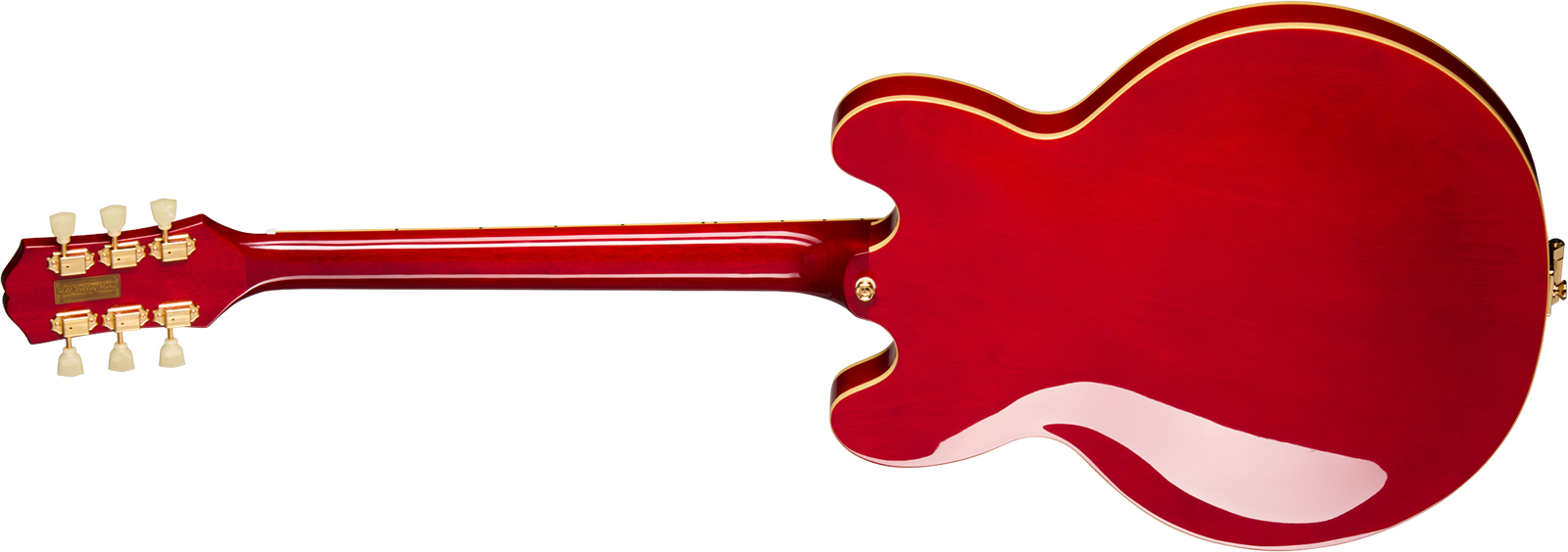 Epiphone Es345 Back To The Future Ltd 2h Trem Bigsby  Rw - Cherry Red - Semi hollow elektriche gitaar - Variation 1