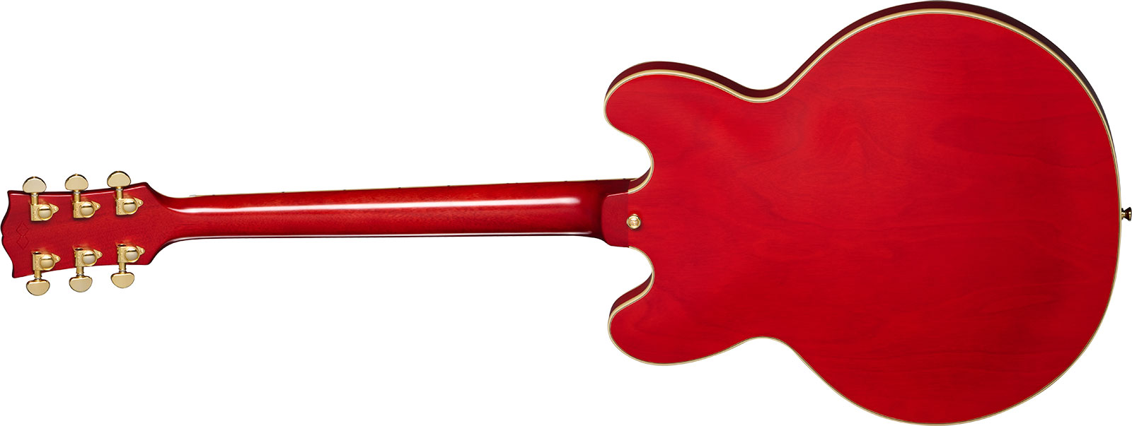 Epiphone Es355 1959 Inspired By 2h Gibson Ht Eb - Vos Cherry Red - Semi hollow elektriche gitaar - Variation 1