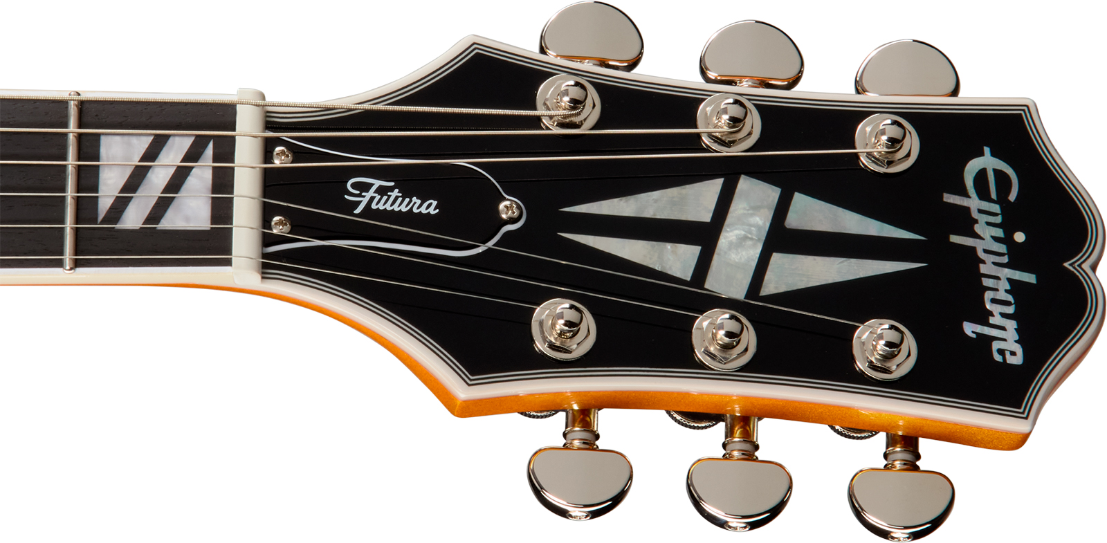 Epiphone Es355 Futura Ibg 2h Ht Eb - Firestorm Shift - Semi hollow elektriche gitaar - Variation 5
