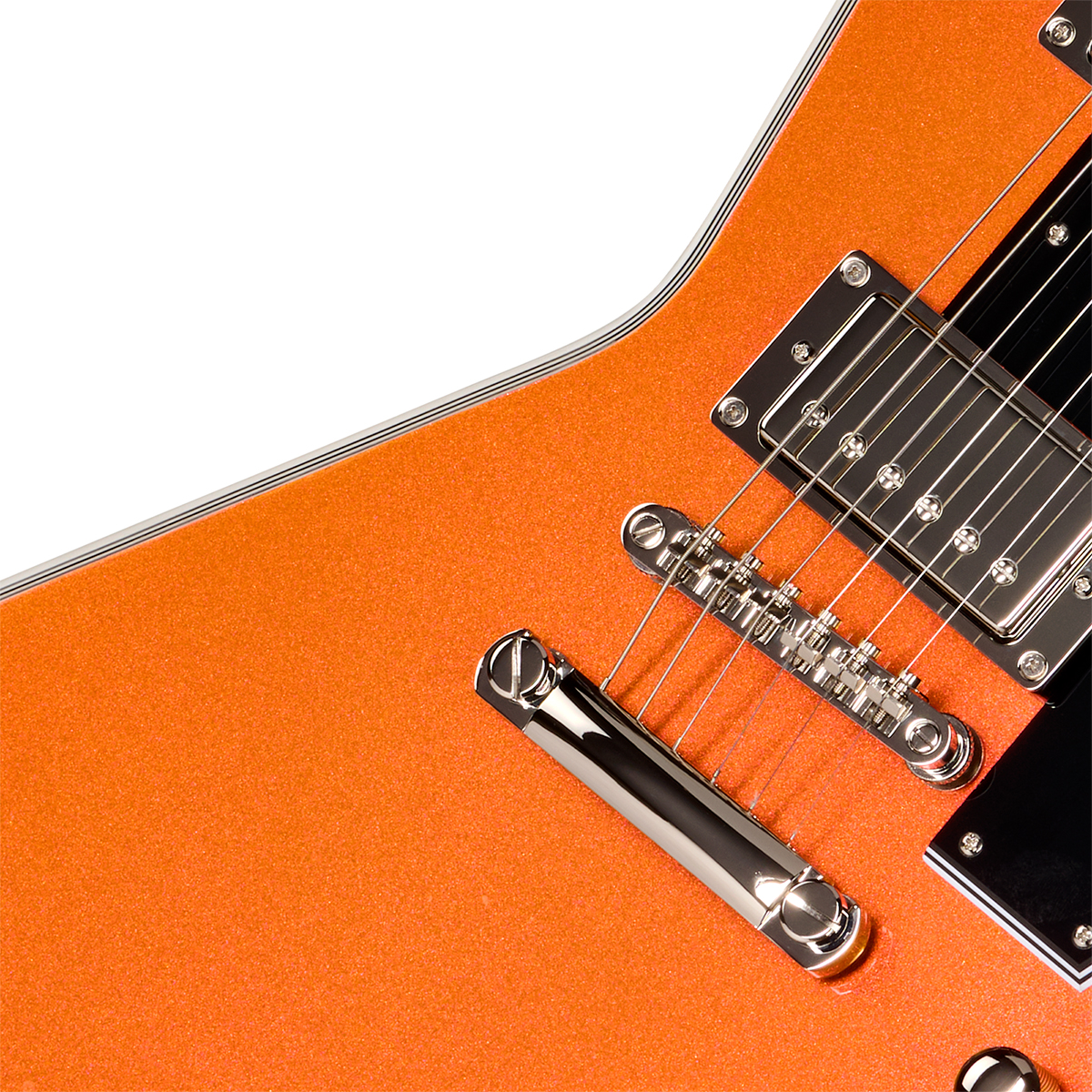 Epiphone Explorer Custom Futura Ibg 2h Ht Eb - Firestorm Shift - Metal elektrische gitaar - Variation 3