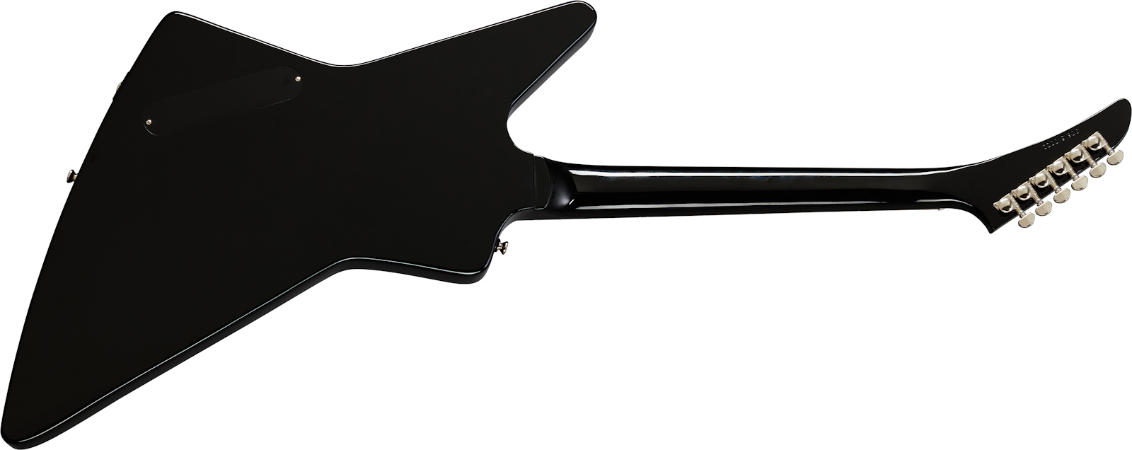 Epiphone Explorer 2h Ht Lau - Ebony - Metalen elektrische gitaar - Variation 1