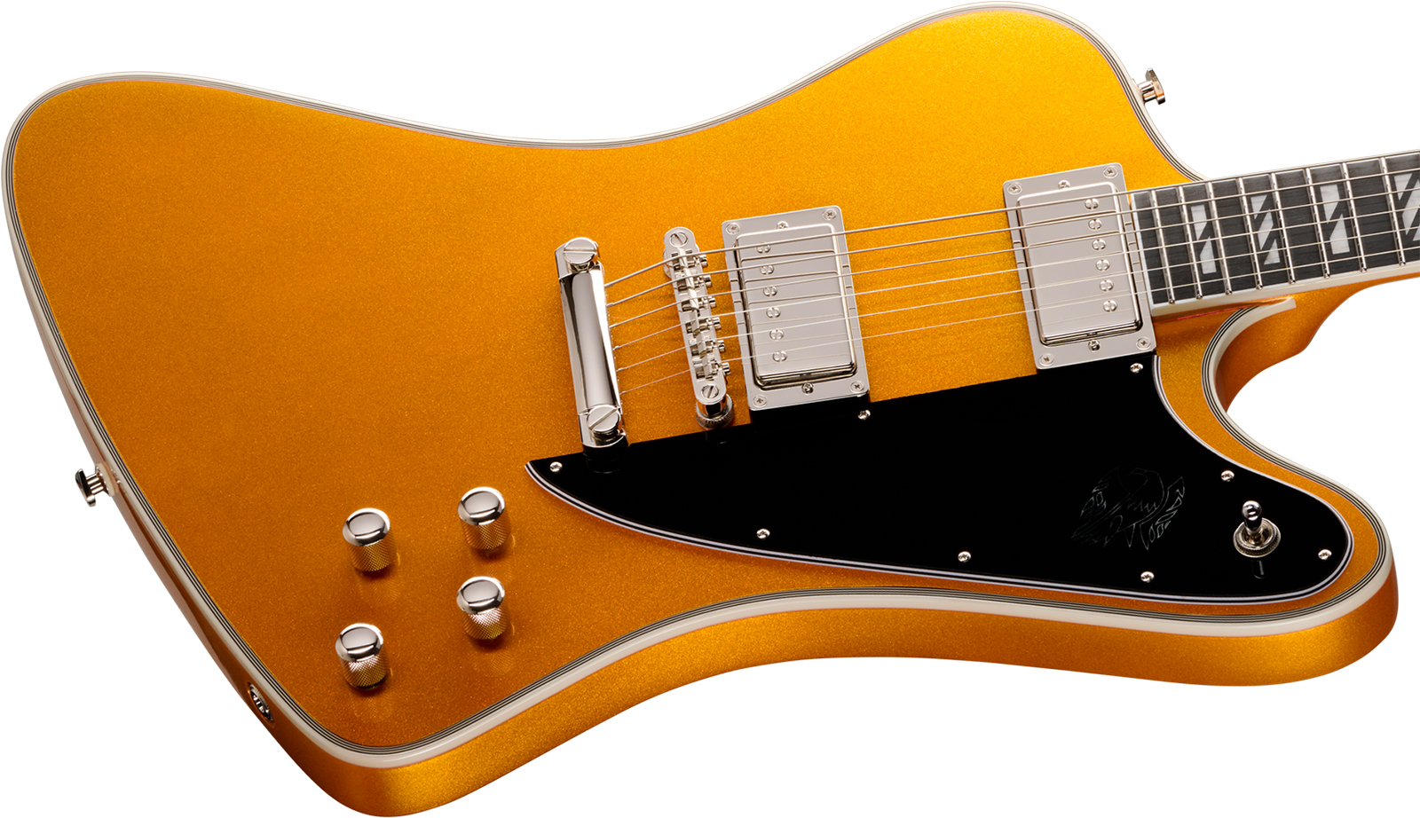 Epiphone Firebird Custom Futura Ibg 2h Ht Eb - Firestorm Shift - Metal elektrische gitaar - Variation 2