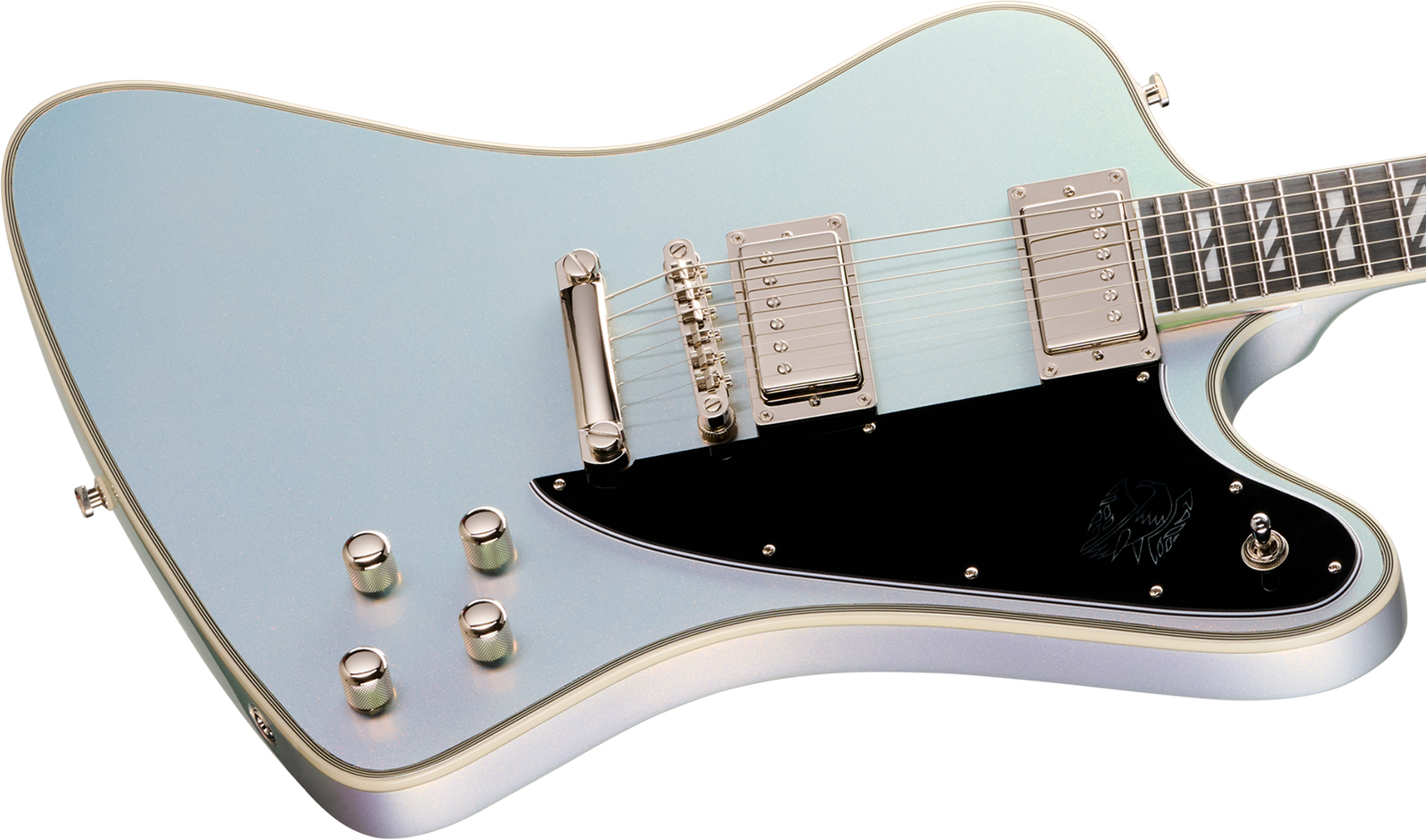 Epiphone Firebird Custom Futura Ibg 2h Ht Eb - Quicksilver Shift - Metal elektrische gitaar - Variation 2