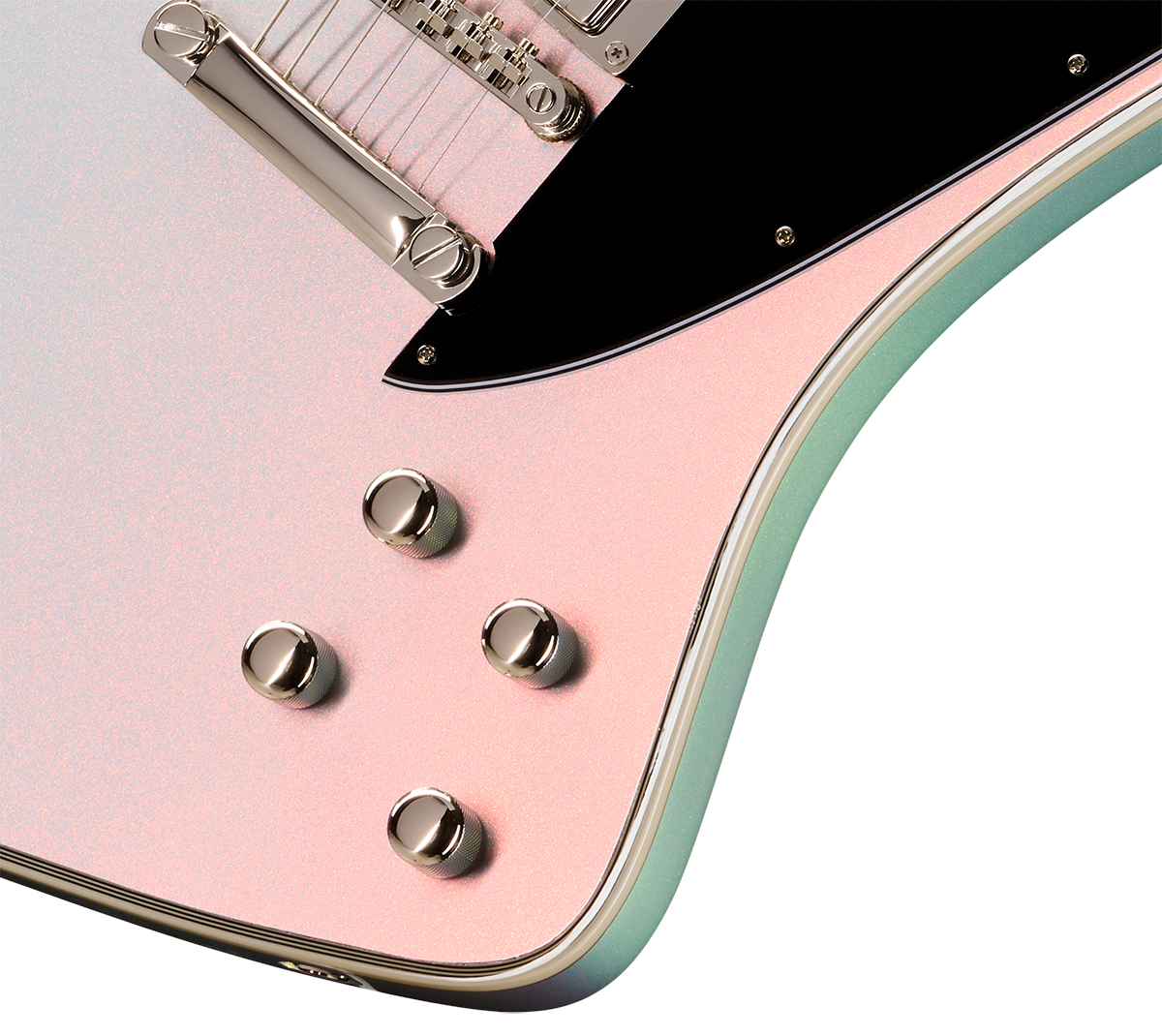 Epiphone Firebird Custom Futura Ibg 2h Ht Eb - Quicksilver Shift - Metal elektrische gitaar - Variation 3