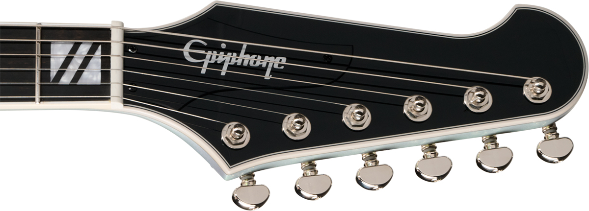 Epiphone Firebird Custom Futura Ibg 2h Ht Eb - Quicksilver Shift - Metal elektrische gitaar - Variation 5