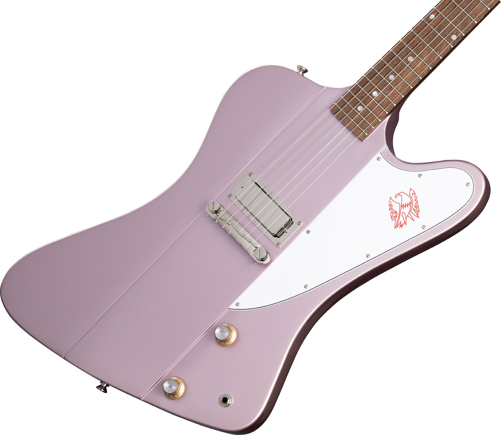 Epiphone Firebird I 1963 1mh Ht Lau - Heather Poly - Retro-rock elektrische gitaar - Variation 3