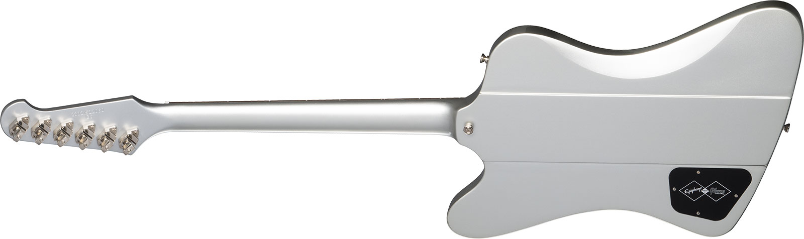 Epiphone Firebird I 1963 Inspired By Gibson Custom 1mh Ht Lau - Silver Mist - Retro-rock elektrische gitaar - Variation 1