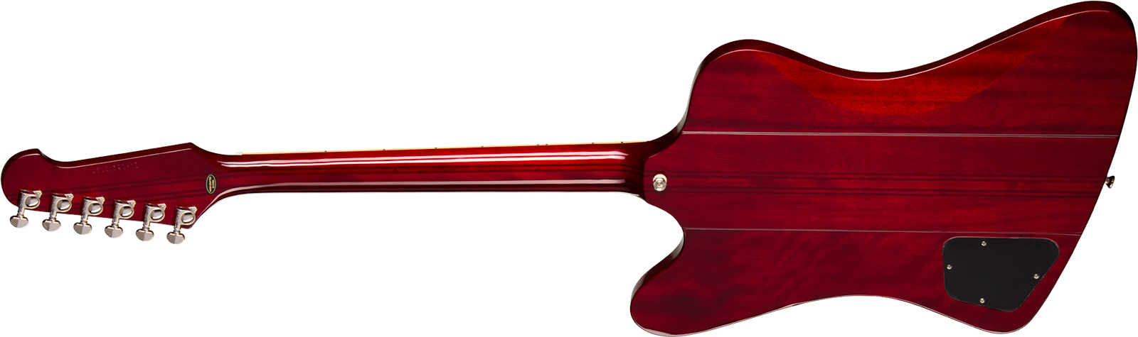 Epiphone Firebird Lh Ibg Original Gaucher 2h Ht Rw - Wine Red - Retro-rock elektrische gitaar - Variation 1