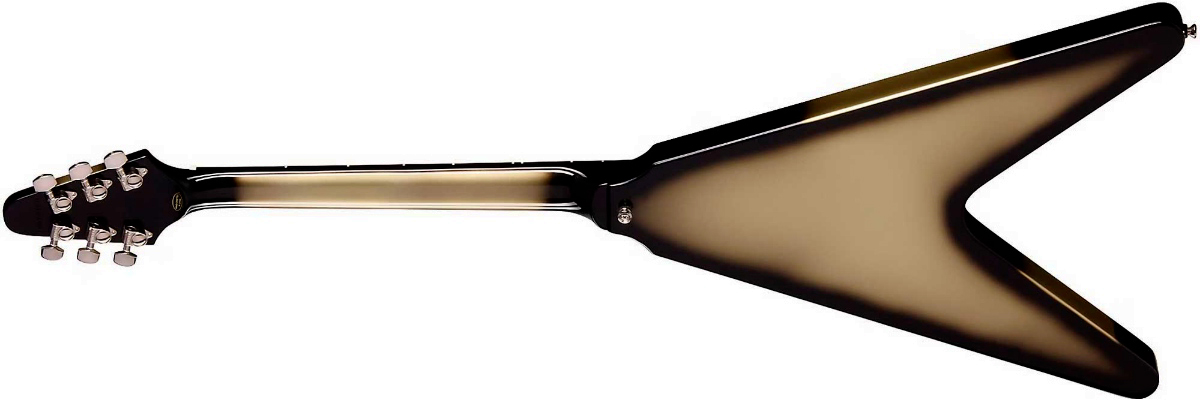 Epiphone Flying V 2h Ht Eb - Silverburst - Metal elektrische gitaar - Variation 1