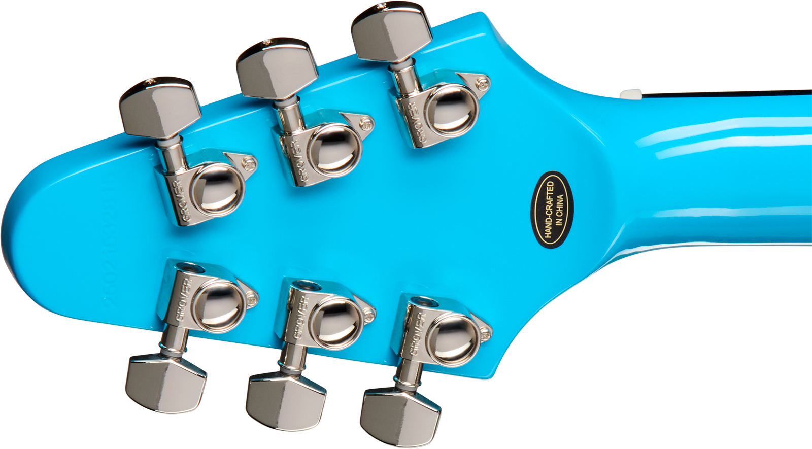 Epiphone Flying V 70 Ibg  2h Ht Eb - Maui Blue - Metal elektrische gitaar - Variation 4