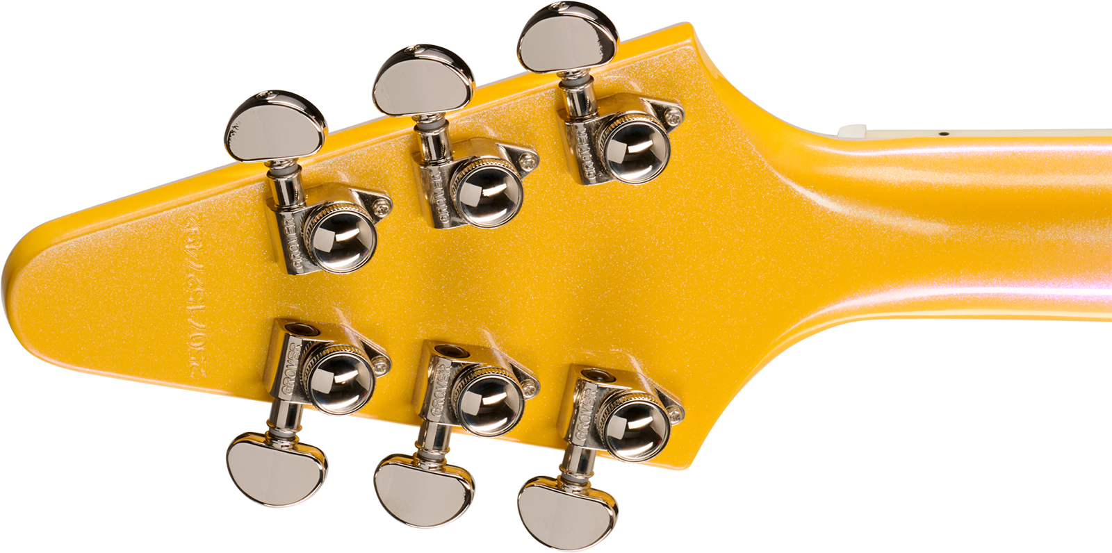 Epiphone Flying V Custom Futura Ibg 2h Ht Eb - Solaris Shift - Metal elektrische gitaar - Variation 6