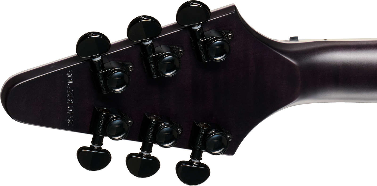 Epiphone Flying V Prophecy Modern 2h Eb - Orchid Bloom Satin - Retro-rock elektrische gitaar - Variation 5