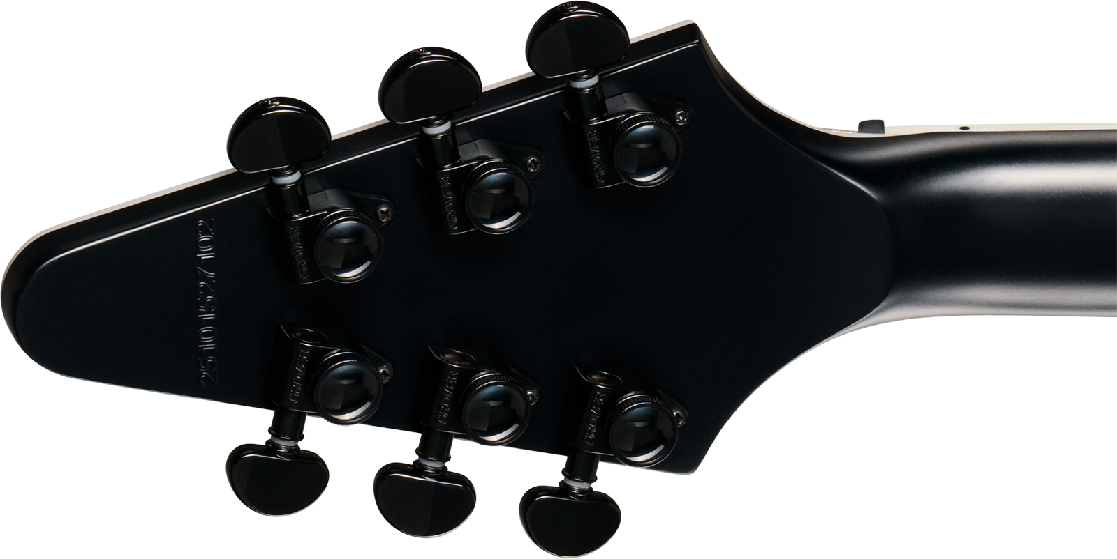 Epiphone Flying V Prophecy Modern 2h Fishman Fluence Ht Eb - Obsidian Storm Satin - Metal elektrische gitaar - Variation 5