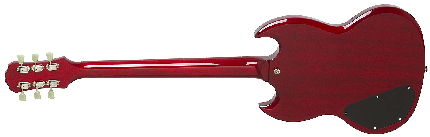 Epiphone G-400 Pro Ch - Cherry - Guitarra eléctrica de doble corte. - Variation 2