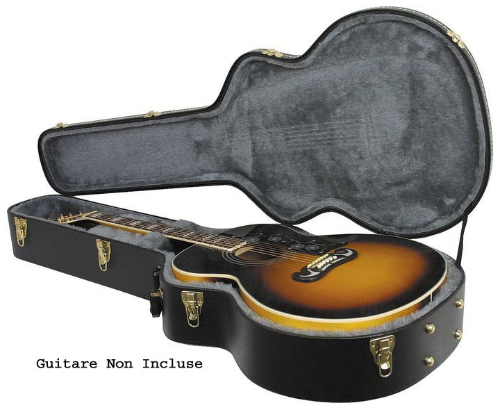 Epiphone Guit. Folk Jumbo Ou Jazz En Forme - Westerngitaarkoffer - Variation 1