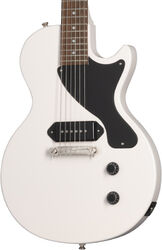 Enkel gesneden elektrische gitaar Epiphone Billie Joe Armstrong Les Paul Junior - Classic white