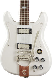 Retro-rock elektrische gitaar Epiphone Crestwood Custom - Polaris white