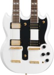Dubbelhals gitaar Epiphone IBG EDS-1275 Doubleneck 6/12-String - Alpine white