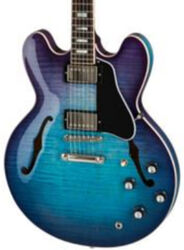 Semi hollow elektriche gitaar Epiphone Inspired By Gibson ES-335 Figured - Blueberry burst
