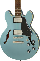 Semi hollow elektriche gitaar Epiphone Inspired By Gibson ES-339 - Pelham blue