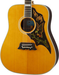 Folk gitaar Epiphone Masterbilt Excellente - Antique natural aged