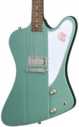 Retro-rock elektrische gitaar Epiphone 1963 Firebird I - Inverness green