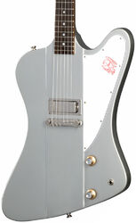 Retro-rock elektrische gitaar Epiphone 1963 Firebird I - Silver mist