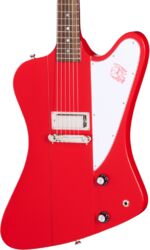 Retro-rock elektrische gitaar Epiphone 1963 Firebird I Reissue - Cardinal red