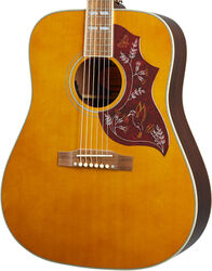 Folk gitaar Epiphone Inspired by Gibson Hummingbird - Aged antique natural