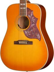 Folk gitaar Epiphone IBG Hummingbird Studio LH - Heritage cherry sunburst
